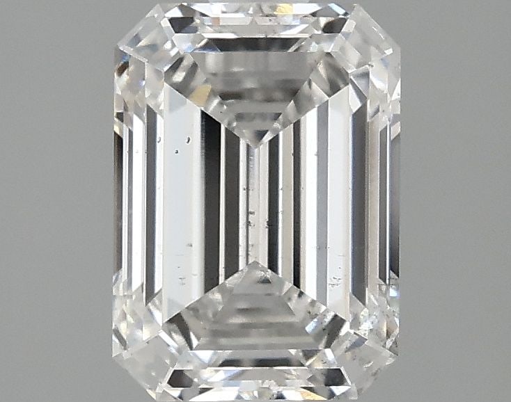 Loose Diamond - EMERALD 2.03ct E SI1: Loose Diamond - EMERALD 2.03ct E SI1 Source: This is a real non-mined Diamond that has been grown in a lab Shape: EMERALD Carats: 2.03 Color: E Clarity: SI1 Certification: IGI Video: