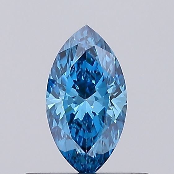 Loose Diamond - MARQUISE 0.31ct Fancy Vivid Blue VS1 (1 of 1)