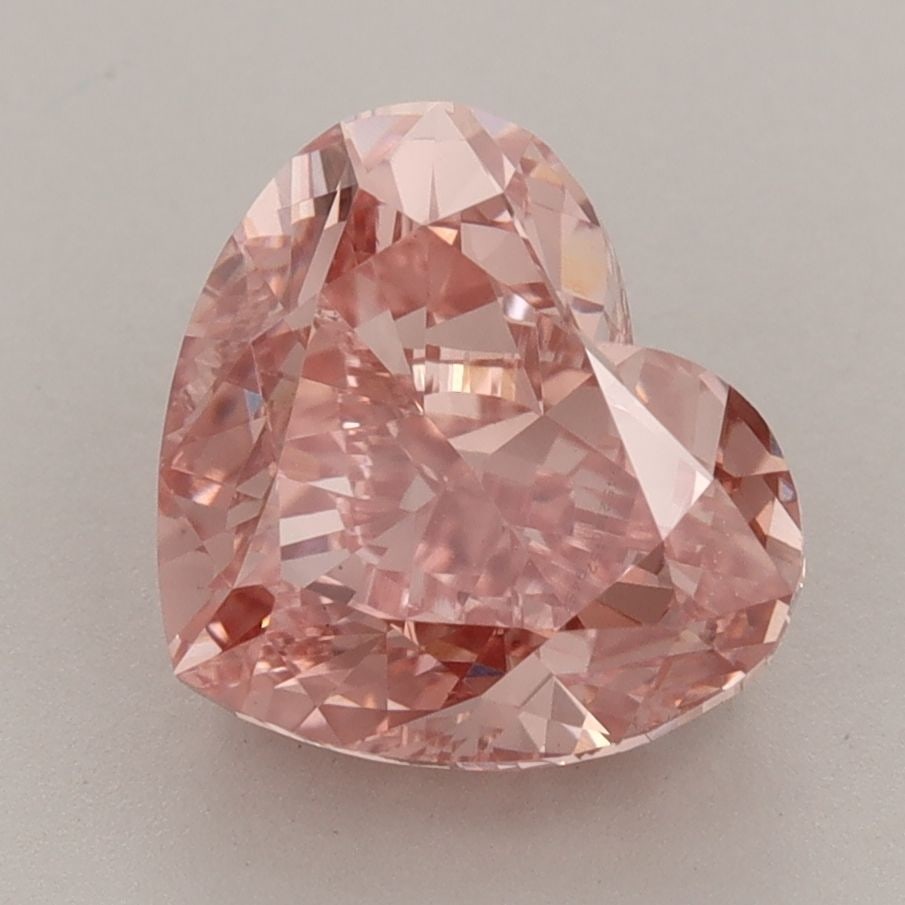 Loose Diamond - HEART 4.08ct Fancy Vivid Pink VS1: Loose Diamond - HEART 4.08ct Fancy Vivid Pink VS1 Source: This is a real non-mined Diamond that has been grown in a lab Shape: HEART Carats: 4.08 Color: Fancy Vivid Pink Certification: IGI Video:
