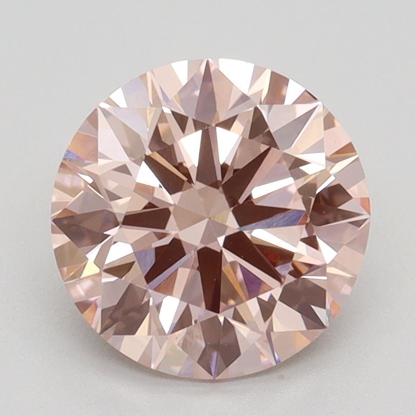 Ideal Loose Diamond - ROUND 2.31ct Fancy Pink VS1: Ideal Loose Diamond - ROUND 2.31ct Fancy Pink VS1 Source: This is a real non-mined Diamond that has been grown in a lab Shape: ROUND Carats: 2.31 Color: Fancy Pink Certification: IGI Video: