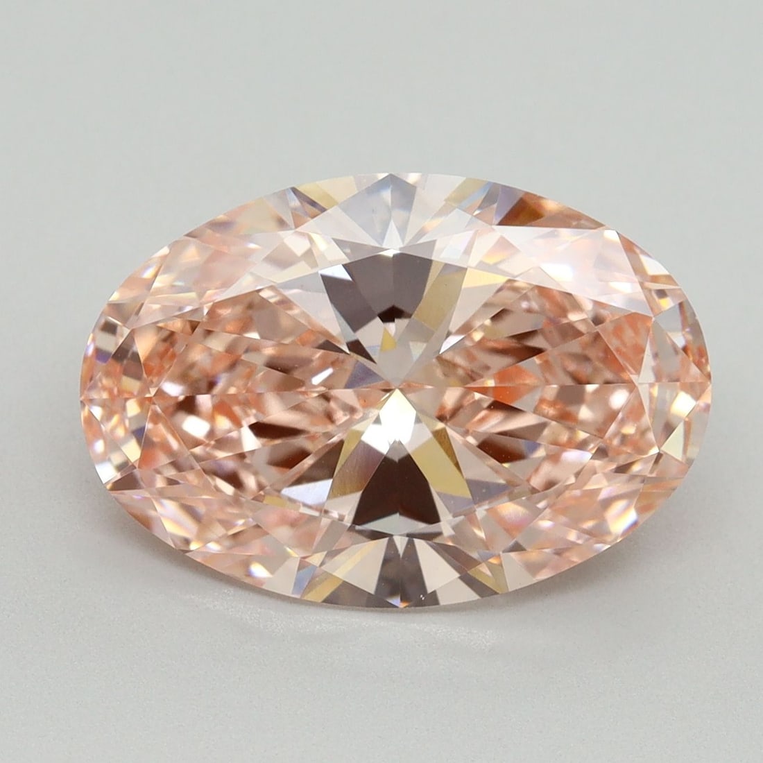Loose Diamond - OVAL 5.02ct Fancy Vivid Pink VVS2: Loose Diamond - OVAL 5.02ct Fancy Vivid Pink VVS2 Source: This is a real non-mined Diamond that has been grown in a lab Shape: OVAL Carats: 5.02 Color: Fancy Vivid Pink Certification: IGI Video: