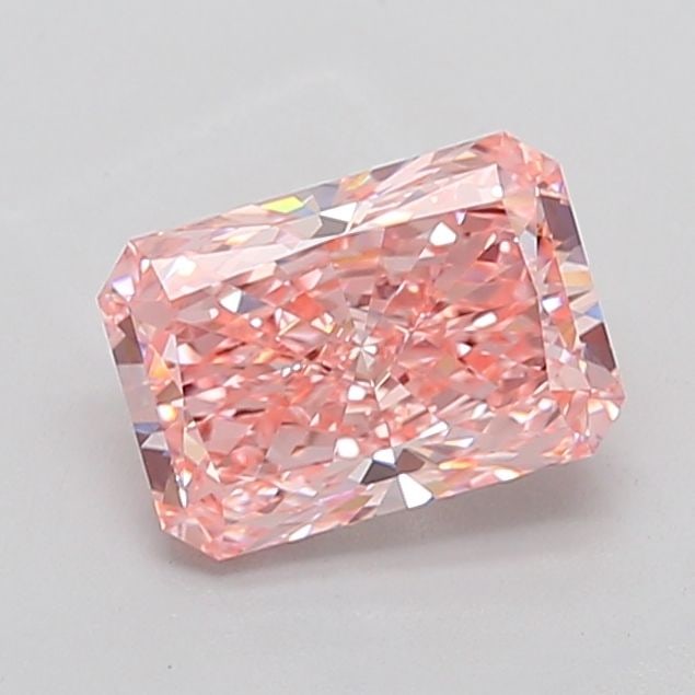 Loose Diamond - RADIANT 2.7ct Fancy Vivid Pink VS1: Loose Diamond - RADIANT 2.7ct Fancy Vivid Pink VS1 Source: This is a real non-mined Diamond that has been grown in a lab Shape: RADIANT Carats: 2.7 Color: Fancy Vivid Pink Certification: IGI Additiona