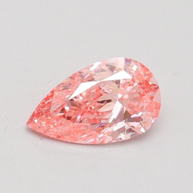 Loose Diamond - PEAR 0.51ct Fancy Vivid Pink SI1: Loose Diamond - PEAR 0.51ct Fancy Vivid Pink SI1 Source: This is a real non-mined Diamond that has been grown in a lab Shape: PEAR Carats: 0.51 Color: Fancy Vivid Pink Certification: IGI Video: