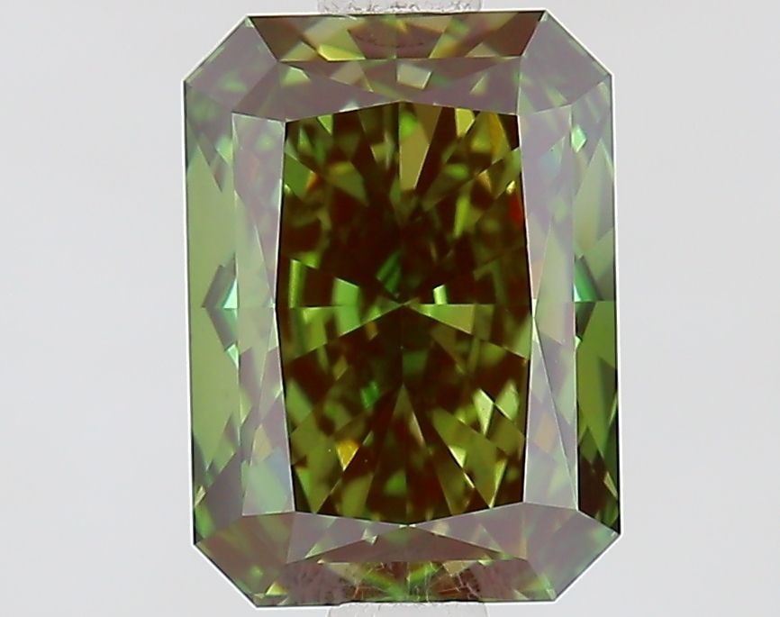 Loose Diamond - RADIANT 1.7ct Fancy Vivid Green VVS2 (1 of 1)