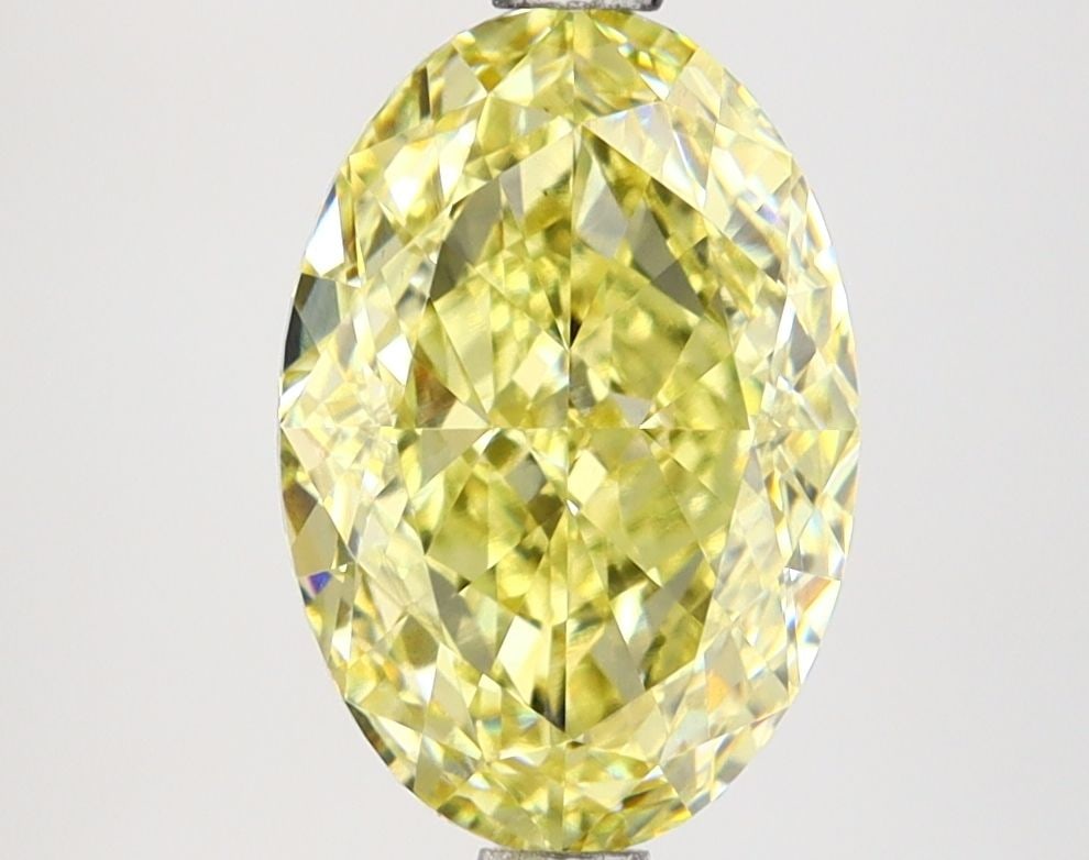 Loose Diamond - OVAL 2.73ct Fancy Intense Yellow VS1: Loose Diamond - OVAL 2.73ct Fancy Intense Yellow VS1 Source: This is a real non-mined Diamond that has been grown in a lab Shape: OVAL Carats: 2.73 Color: Fancy Intense Yellow Certification: IGI Video