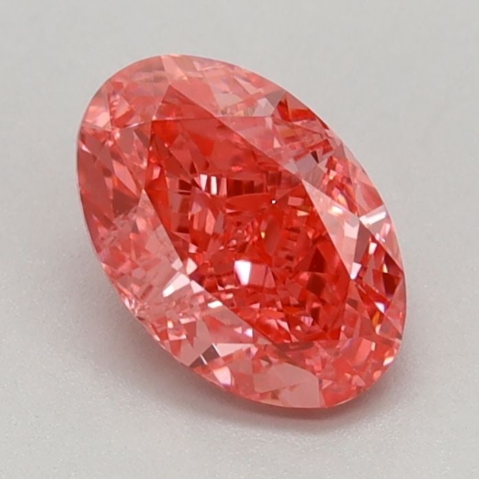 Loose Diamond - OVAL 0.82ct Fancy Vivid Pink VS1: Loose Diamond - OVAL 0.82ct Fancy Vivid Pink VS1 Source: This is a real non-mined Diamond that has been grown in a lab Shape: OVAL Carats: 0.82 Color: Fancy Vivid Pink Certification: IGI Video: