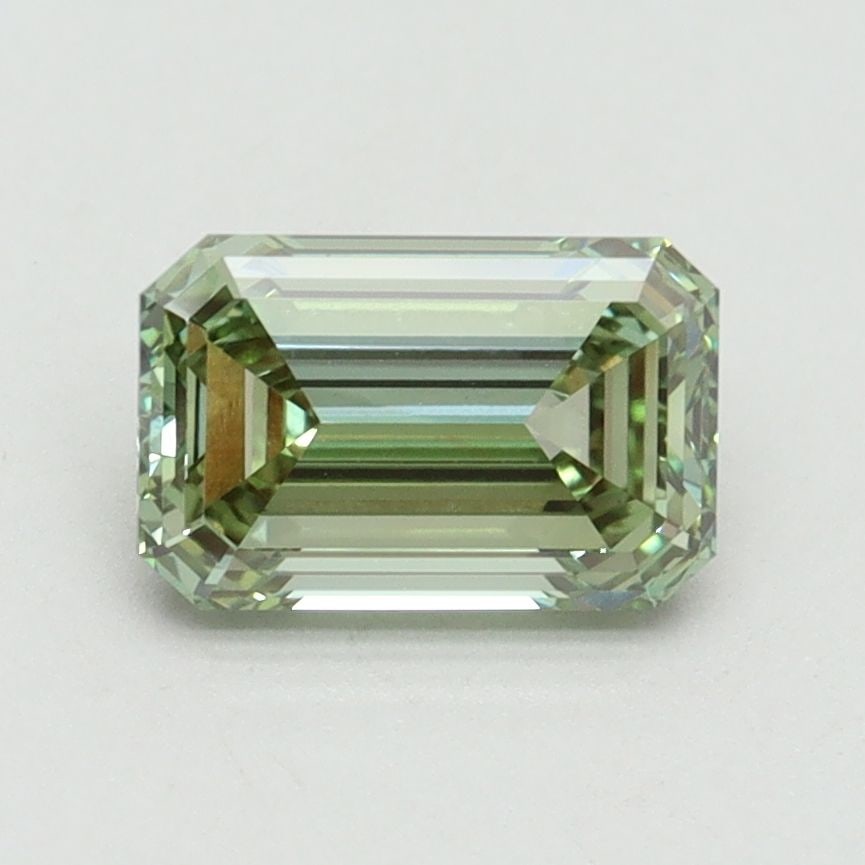 Loose Diamond - EMERALD 1.34ct Fancy Intense Green VVS2 (1 of 1)