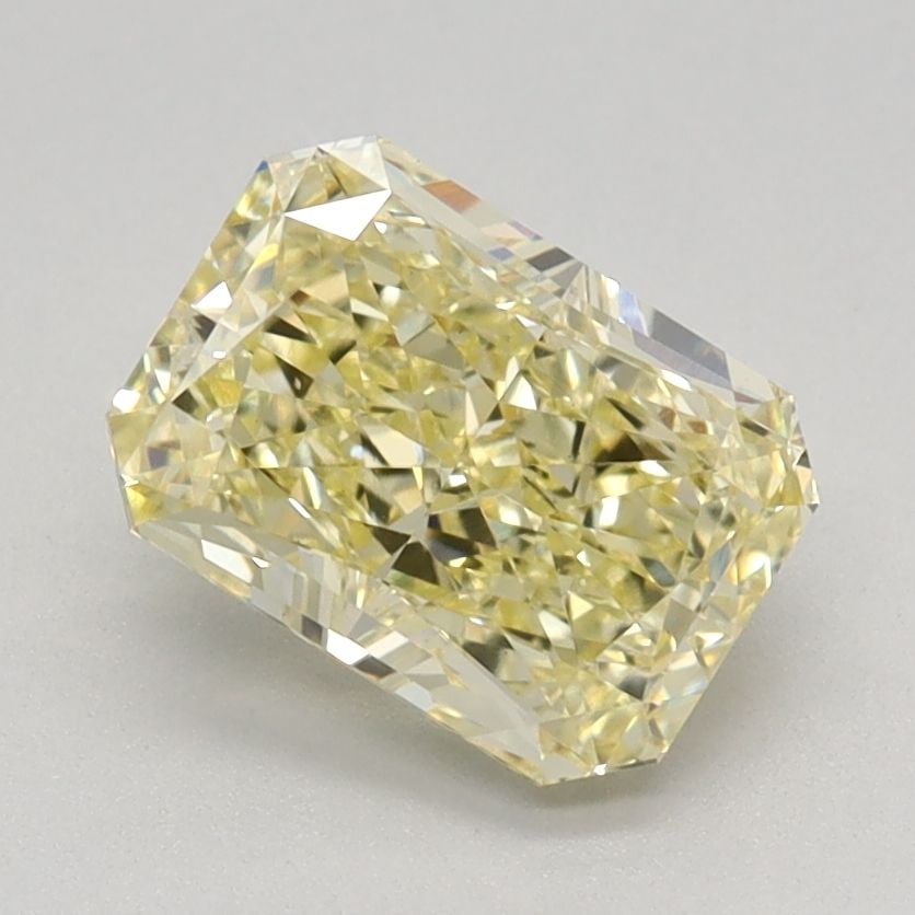 Loose Diamond - RADIANT 1.36ct Fancy Intense Yellow VS1: Loose Diamond - RADIANT 1.36ct Fancy Intense Yellow VS1 Source: This is a real non-mined Diamond that has been grown in a lab Shape: RADIANT Carats: 1.36 Color: Fancy Intense Yellow Certification: IGI