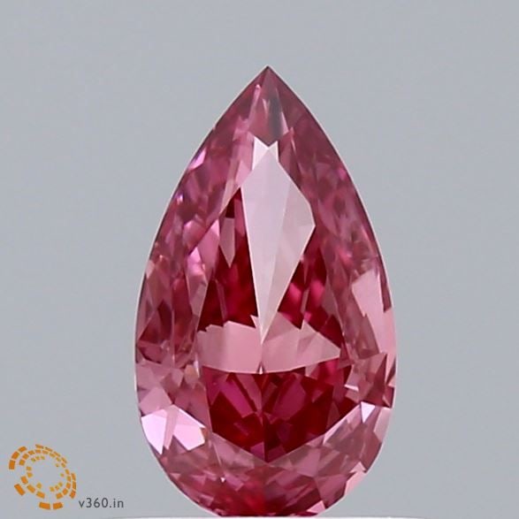 Loose Diamond - PEAR 0.71ct Fancy Vivid Pink VVS2: Loose Diamond - PEAR 0.71ct Fancy Vivid Pink VVS2 Source: This is a real non-mined Diamond that has been grown in a lab Shape: PEAR Carats: 0.71 Color: Fancy Vivid Pink Certification: IGI Video: