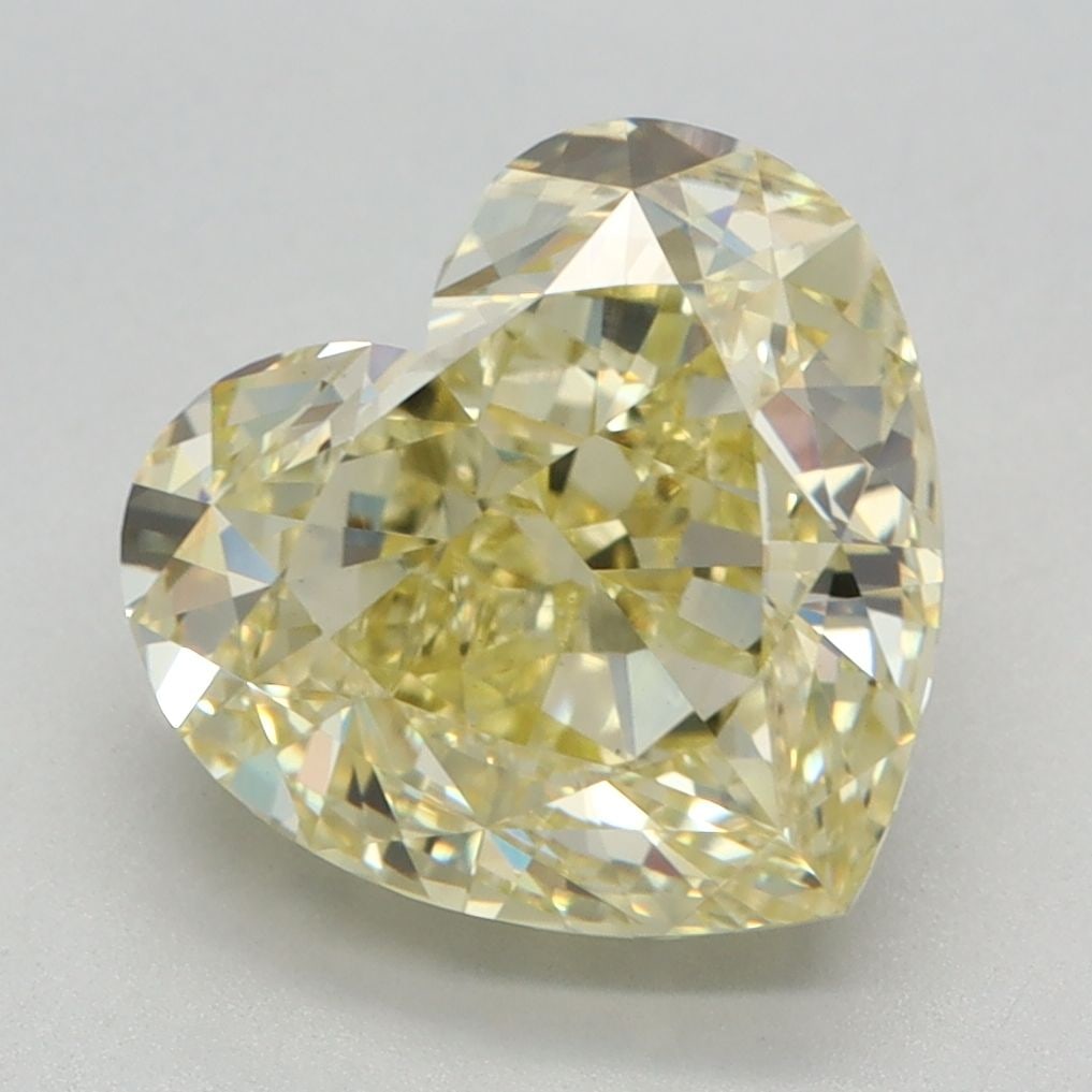 Loose Diamond - HEART 3.65ct Fancy Intense Yellow VS1: Loose Diamond - HEART 3.65ct Fancy Intense Yellow VS1 Source: This is a real non-mined Diamond that has been grown in a lab Shape: HEART Carats: 3.65 Color: Fancy Intense Yellow Certification: IGI Vid