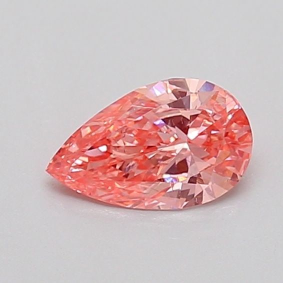 Loose Diamond - PEAR 0.42ct Fancy Vivid Pink VS2: Loose Diamond - PEAR 0.42ct Fancy Vivid Pink VS2 Source: This is a real non-mined Diamond that has been grown in a lab Shape: PEAR Carats: 0.42 Color: Fancy Vivid Pink Certification: IGI Video: