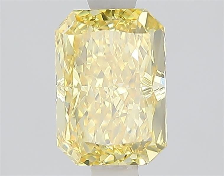 Loose Diamond - RADIANT 1.52ct Fancy Intense Yellow VS1: Loose Diamond - RADIANT 1.52ct Fancy Intense Yellow VS1 Source: This is a real non-mined Diamond that has been grown in a lab Shape: RADIANT Carats: 1.52 Color: Fancy Intense Yellow Certification: IGI
