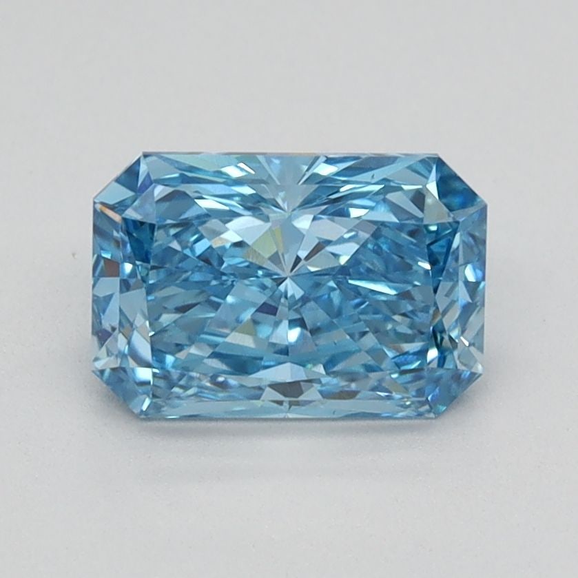 Loose Diamond - RADIANT 0.9ct Fancy Vivid Blue VS1 (1 of 1)