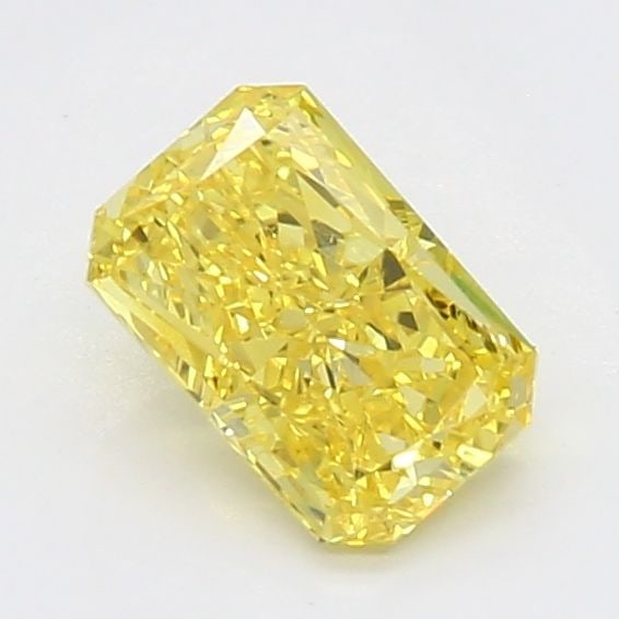 Loose Diamond - RADIANT 0.52ct Fancy Vivid Yellow VS1: Loose Diamond - RADIANT 0.52ct Fancy Vivid Yellow VS1 Source: This is a real non-mined Diamond that has been grown in a lab Shape: RADIANT Carats: 0.52 Color: Fancy Vivid Yellow Certification: NONE Vi