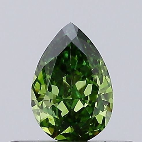 Loose Diamond - PEAR 0.22ct Fancy Vivid Green VS1: Loose Diamond - PEAR 0.22ct Fancy Vivid Green VS1 Source: This is a real non-mined Diamond that has been grown in a lab Shape: PEAR Carats: 0.22 Color: Fancy Vivid Green Certification: IGI Video: