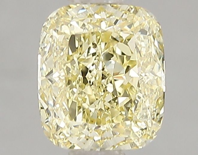 Loose Diamond - CUSHION MODIFIED 1.1ct Fancy Intense Yellow VS1: Loose Diamond - CUSHION MODIFIED 1.1ct Fancy Intense Yellow VS1 Source: This is a real non-mined Diamond that has been grown in a lab Shape: CUSHION MODIFIED Carats: 1.1 Color: Fancy Intense Yellow Ce