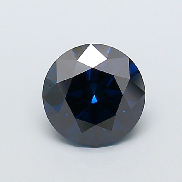 Ideal Loose Diamond - ROUND 2.02ct Fancy Vivid Blue VS1 (1 of 1)