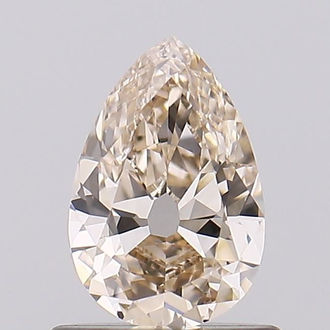 Loose Diamond - PEAR 0.56ct Fancy Light Brown VS1: Loose Diamond - PEAR 0.56ct Fancy Light Brown VS1 Source: This is a real non-mined Diamond that has been grown in a lab Shape: PEAR Carats: 0.56 Color: Fancy Light Brown Certification: NONE Video: