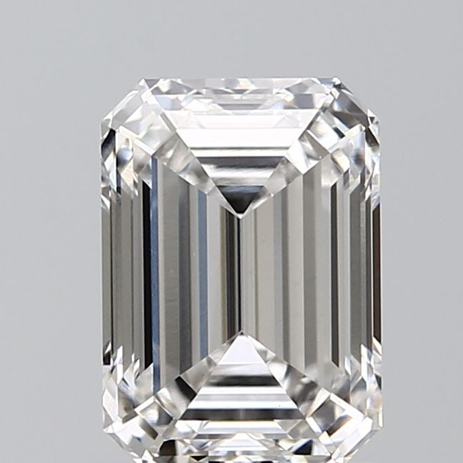 Loose Diamond - EMERALD 1.56ct F VVS2: Loose Diamond - EMERALD 1.56ct F VVS2 Source: This is a real non-mined Diamond that has been grown in a lab Shape: EMERALD Carats: 1.56 Color: F Clarity: VVS2 Certification: IGI Video: Video Link