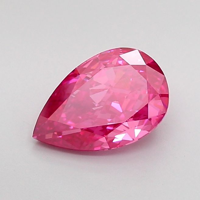 Loose Diamond - PEAR 1.64ct Fancy Vivid Pink VS2: Loose Diamond - PEAR 1.64ct Fancy Vivid Pink VS2 Source: This is a real non-mined Diamond that has been grown in a lab Shape: PEAR Carats: 1.64 Color: Fancy Vivid Pink Certification: IGI Video: