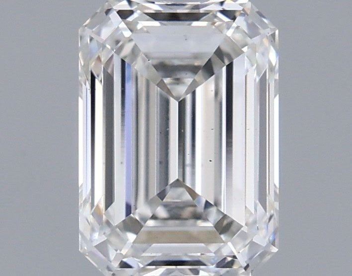 Loose Diamond - EMERALD 1.17ct F VS2: Loose Diamond - EMERALD 1.17ct F VS2 Source: This is a real non-mined Diamond that has been grown in a lab Shape: EMERALD Carats: 1.17 Color: F Clarity: VS2 Certification: IGI Video: