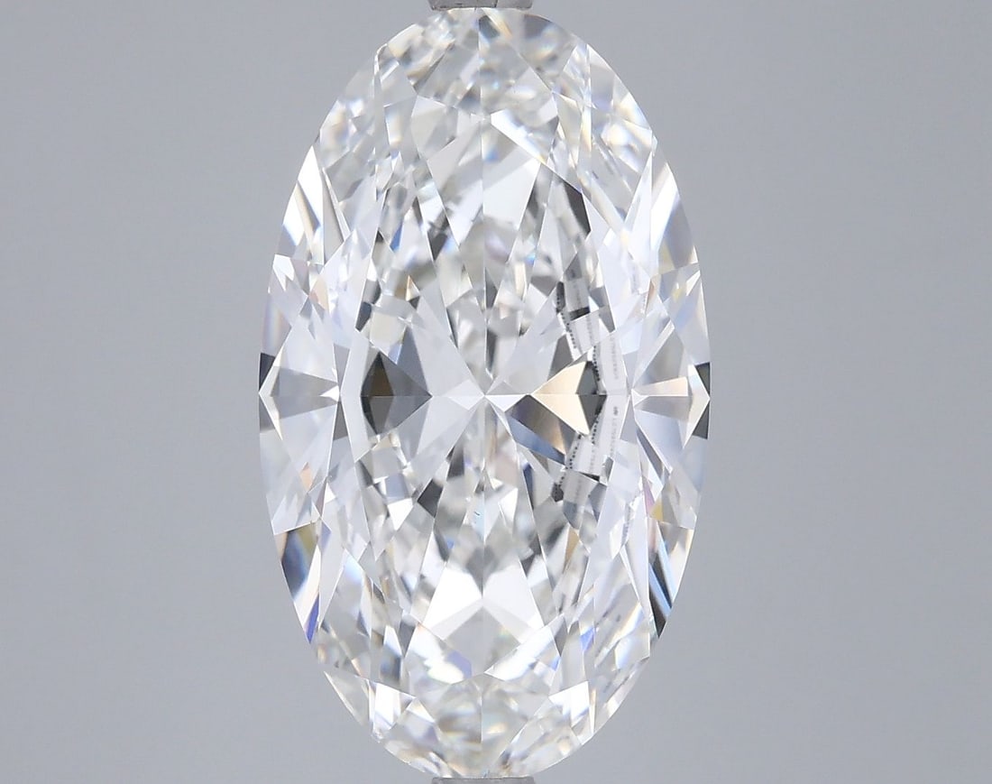 Loose Diamond - OVAL 5.02ct E VS1: Loose Diamond - OVAL 5.02ct E VS1 Source: This is a real non-mined Diamond that has been grown in a lab Shape: OVAL Carats: 5.02 Color: E Clarity: VS1 Certification: IGI Video: