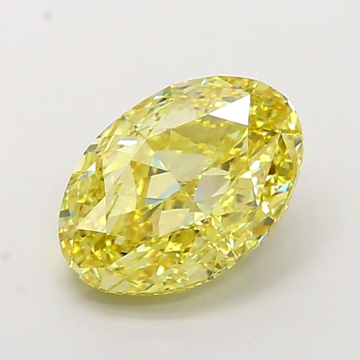 Loose Diamond - OVAL 4.01ct Fancy Intense Yellow VS1: Loose Diamond - OVAL 4.01ct Fancy Intense Yellow VS1 Source: This is a real non-mined Diamond that has been grown in a lab Shape: OVAL Carats: 4.01 Color: Fancy Intense Yellow Certification: IGI Video