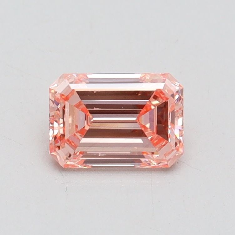 Loose Diamond - EMERALD 0.59ct Fancy Intense Pink VS2: Loose Diamond - EMERALD 0.59ct Fancy Intense Pink VS2 Source: This is a real non-mined Diamond that has been grown in a lab Shape: EMERALD Carats: 0.59 Color: Fancy Intense Pink Certification: IGI Vid