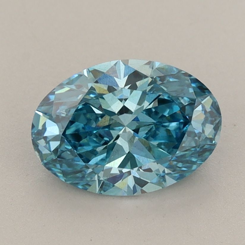 Loose Diamond - OVAL 1.49ct Fancy Vivid Blue VS2: Loose Diamond - OVAL 1.49ct Fancy Vivid Blue VS2 Source: This is a real non-mined Diamond that has been grown in a lab Shape: OVAL Carats: 1.49 Color: Fancy Vivid Blue Certification: IGI Video: