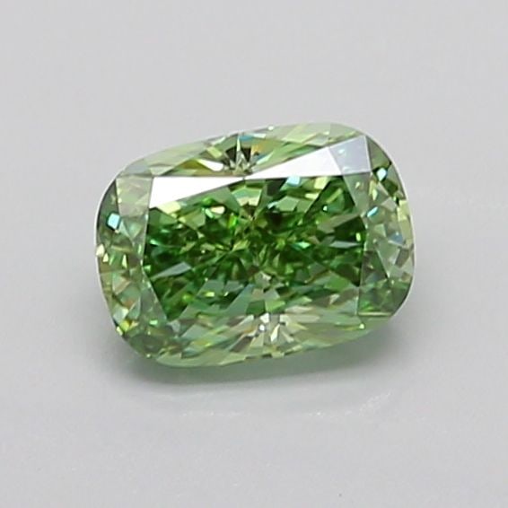 Loose Diamond - CUSHION MODIFIED 1.04ct Fancy Vivid Green VVS2 (1 of 1)