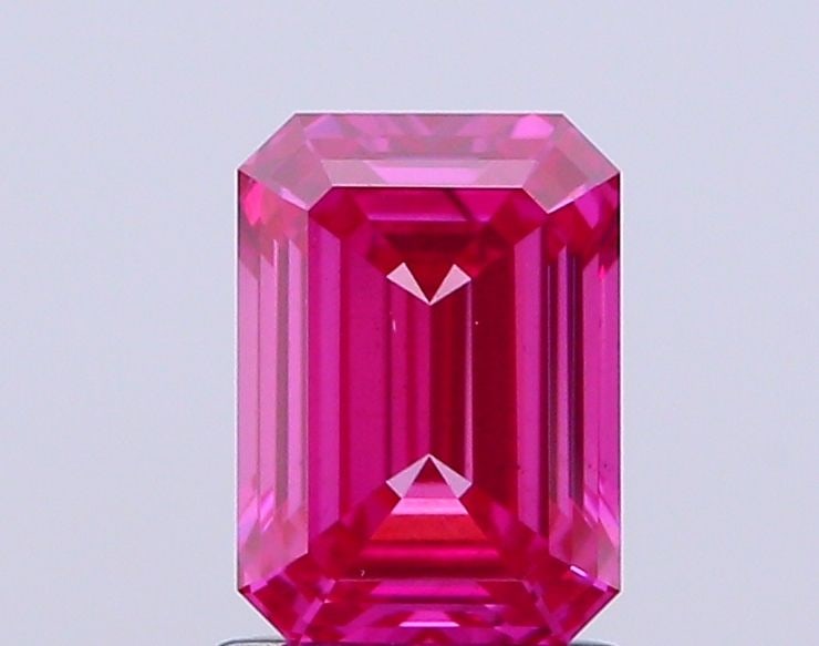 Loose Diamond - EMERALD 1.54ct Fancy Deep Pink VS2 (1 of 1)