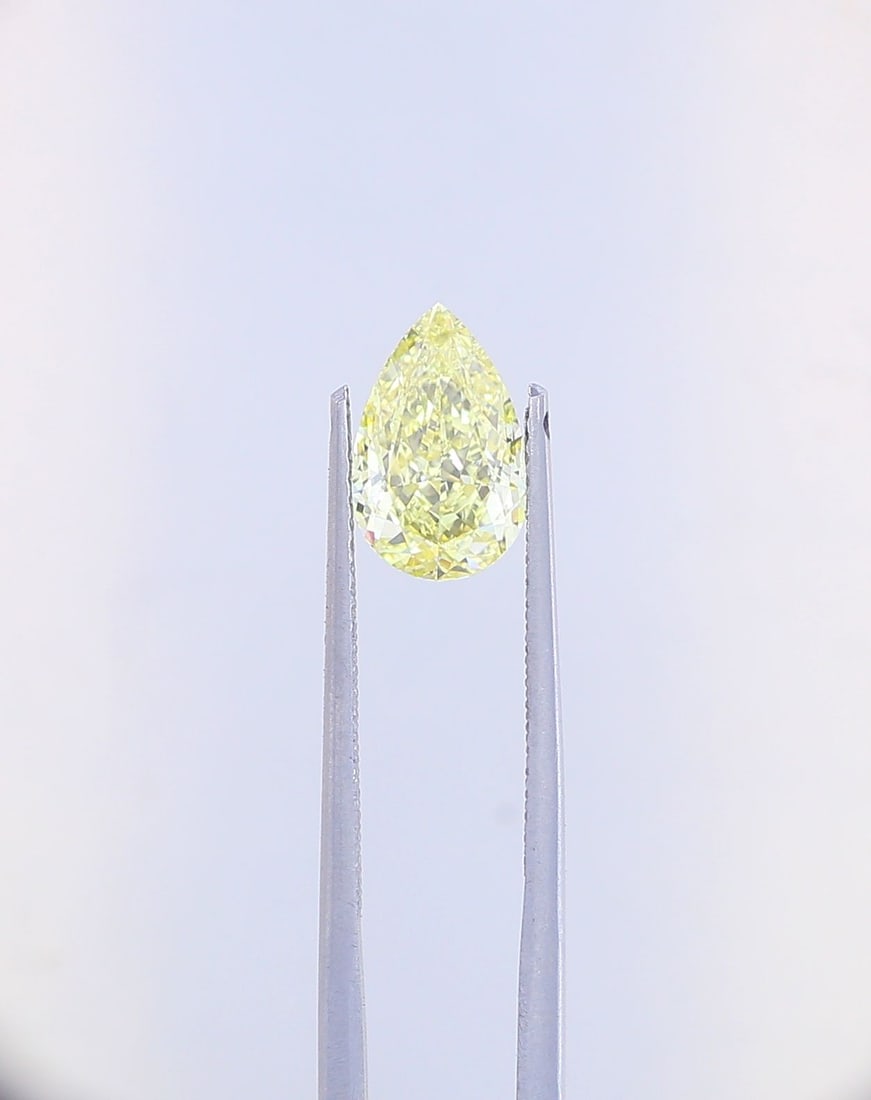 Loose Diamond - PEAR 1.87ct Fancy Intense Yellow VS1 (1 of 1)