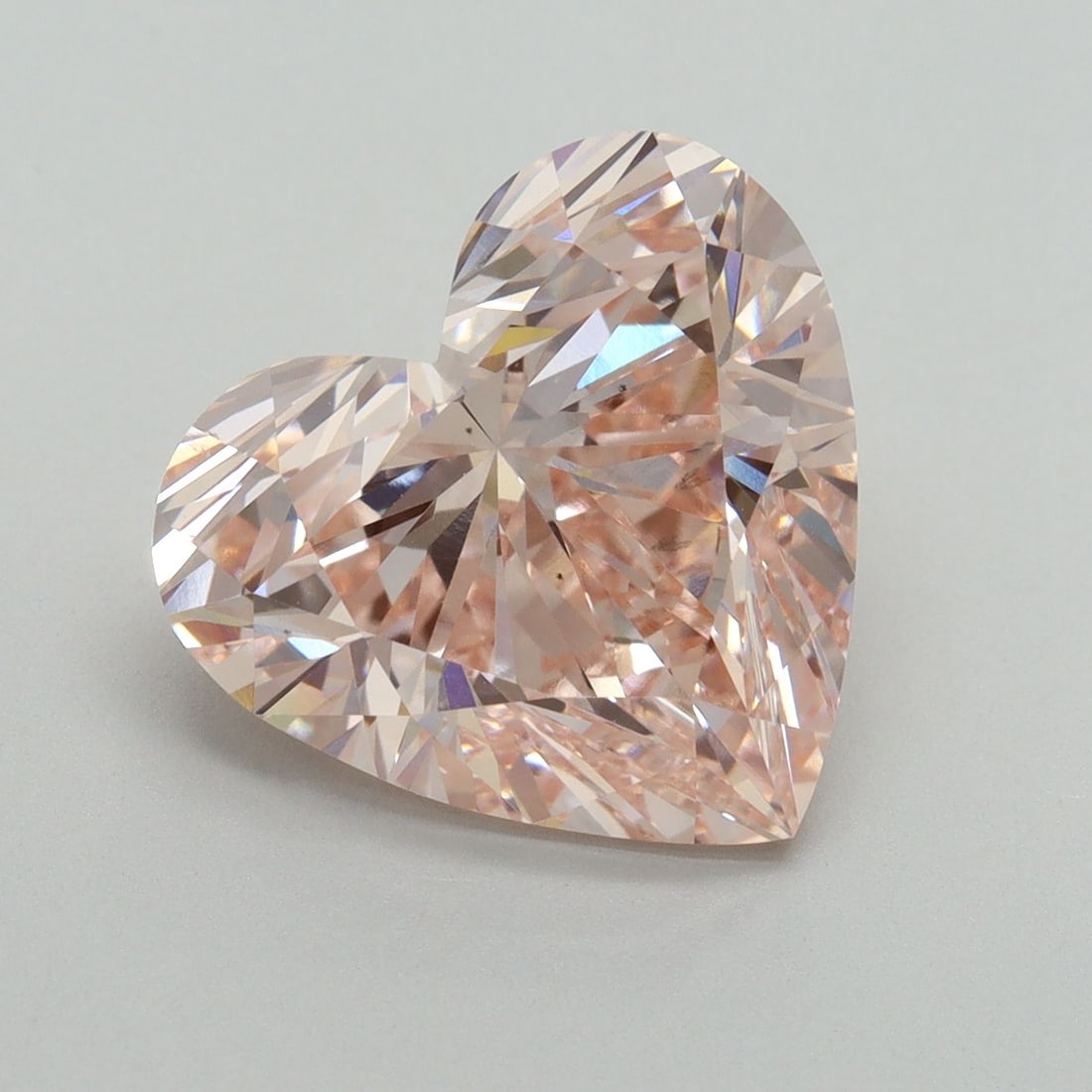 Loose Diamond - HEART 6.57ct Fancy Intense Pink VS1: Loose Diamond - HEART 6.57ct Fancy Intense Pink VS1 Source: This is a real non-mined Diamond that has been grown in a lab Shape: HEART Carats: 6.57 Color: Fancy Intense Pink Certification: IGI Video:
