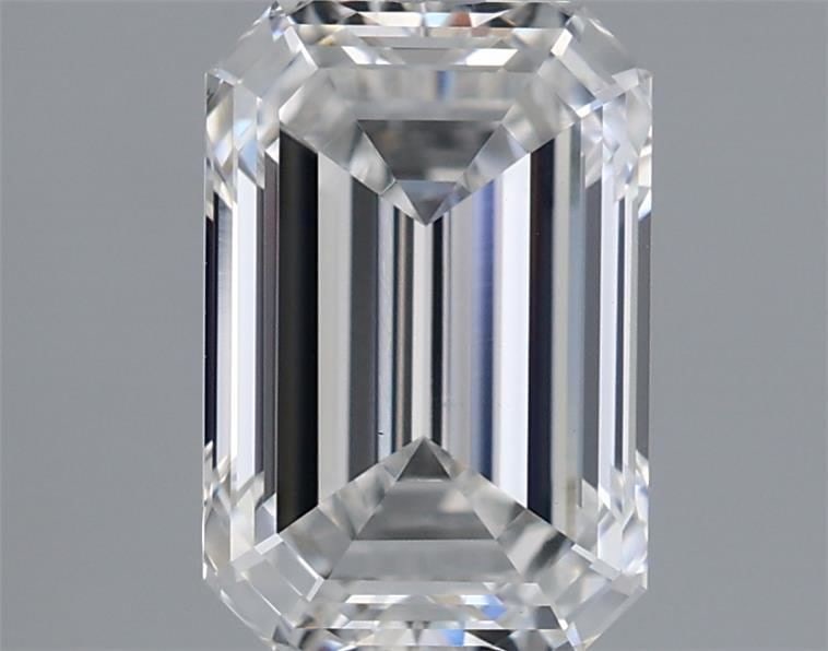 Loose Diamond - EMERALD 2.14ct E VVS2: Loose Diamond - EMERALD 2.14ct E VVS2 Source: This is a real non-mined Diamond that has been grown in a lab Shape: EMERALD Carats: 2.14 Color: E Clarity: VVS2 Certification: IGI Video: