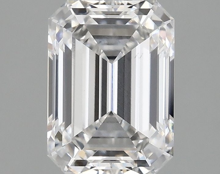 Loose Diamond - EMERALD 2.1ct E VS1: Loose Diamond - EMERALD 2.1ct E VS1 Source: This is a real non-mined Diamond that has been grown in a lab Shape: EMERALD Carats: 2.1 Color: E Clarity: VS1 Certification: IGI Video:
