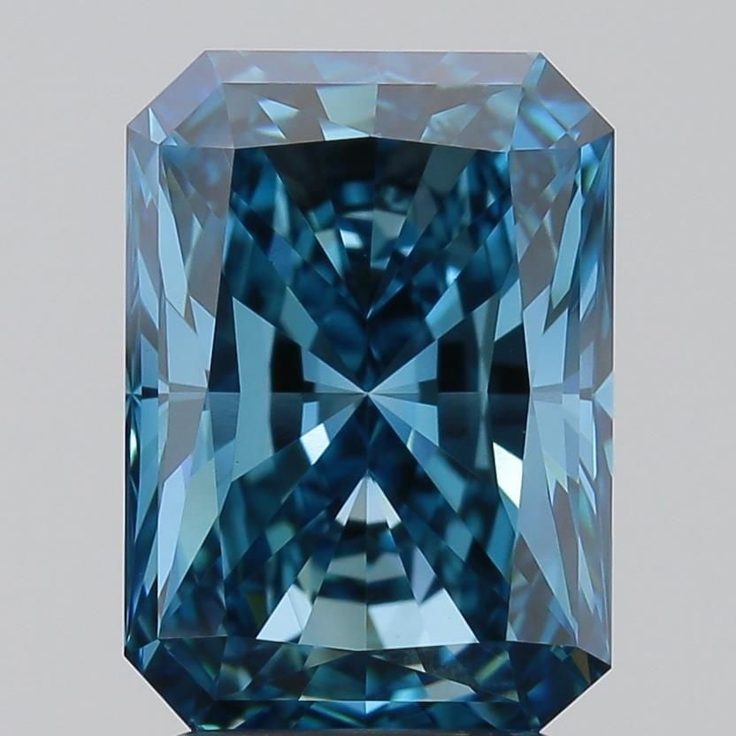 Loose Diamond - RADIANT 3.0ct Fancy Vivid Blue VS1 (1 of 1)
