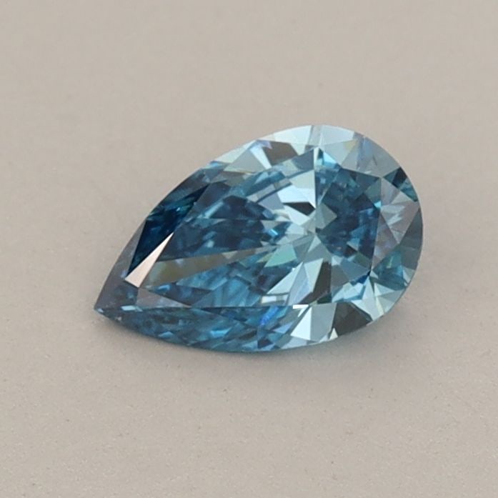 Loose Diamond - PEAR 0.4ct Fancy Vivid Blue VS2 (1 of 1)