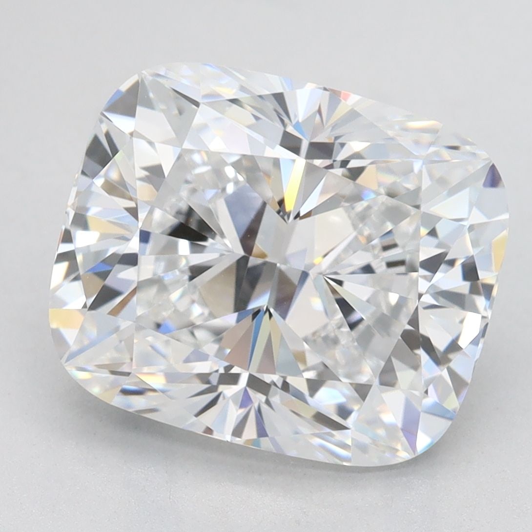 Loose Diamond - CUSHION BRILLIANT 4.48ct D VVS1: Loose Diamond - CUSHION BRILLIANT 4.48ct D VVS1 Source: This is a real non-mined Diamond that has been grown in a lab Shape: CUSHION BRILLIANT Carats: 4.48 Color: D Clarity: VVS1 Certification: GIA