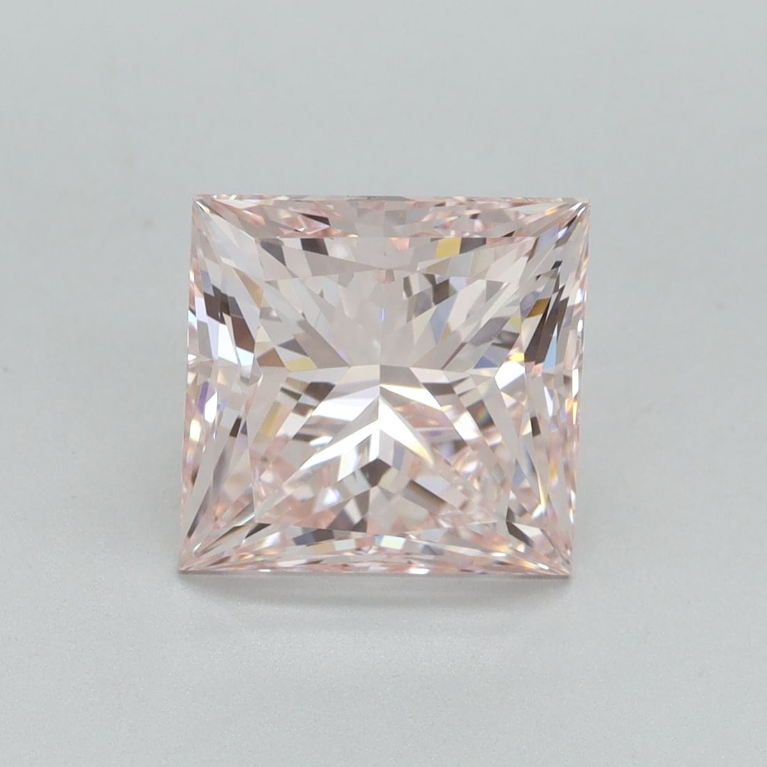 Loose Diamond - PRINCESS 3.57ct Fancy Pink VS1: Loose Diamond - PRINCESS 3.57ct Fancy Pink VS1 Source: This is a real non-mined Diamond that has been grown in a lab Shape: PRINCESS Carats: 3.57 Color: Fancy Pink Certification: IGI Video: Video