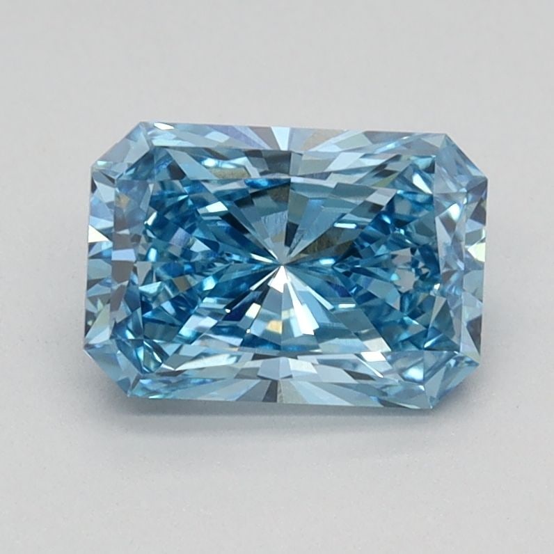 Loose Diamond - RADIANT 0.95ct Fancy Vivid Blue VVS2 (1 of 1)
