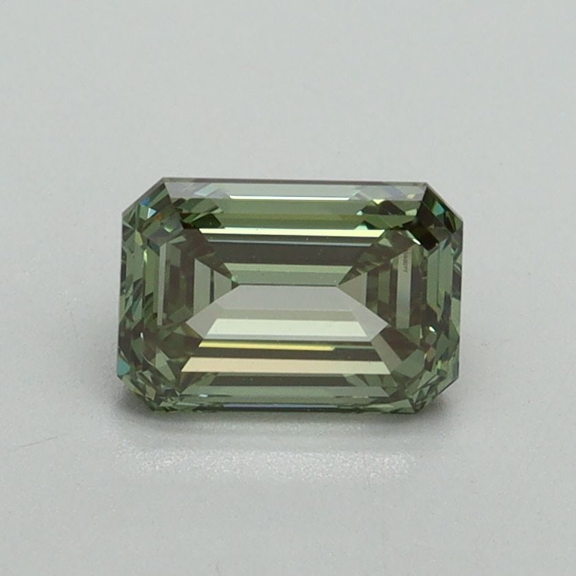Loose Diamond - EMERALD 1.03ct Fancy Vivid Green VVS2 (1 of 1)