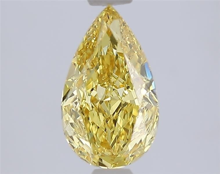 Loose Diamond - PEAR 1.51ct Fancy Intense Yellow SI1: Loose Diamond - PEAR 1.51ct Fancy Intense Yellow SI1 Source: This is a real non-mined Diamond that has been grown in a lab Shape: PEAR Carats: 1.51 Color: Fancy Intense Yellow Certification: IGI Video