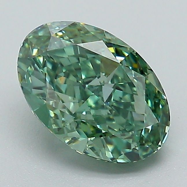 Loose Diamond - OVAL 1.49ct Fancy Vivid Green VS1 (1 of 1)