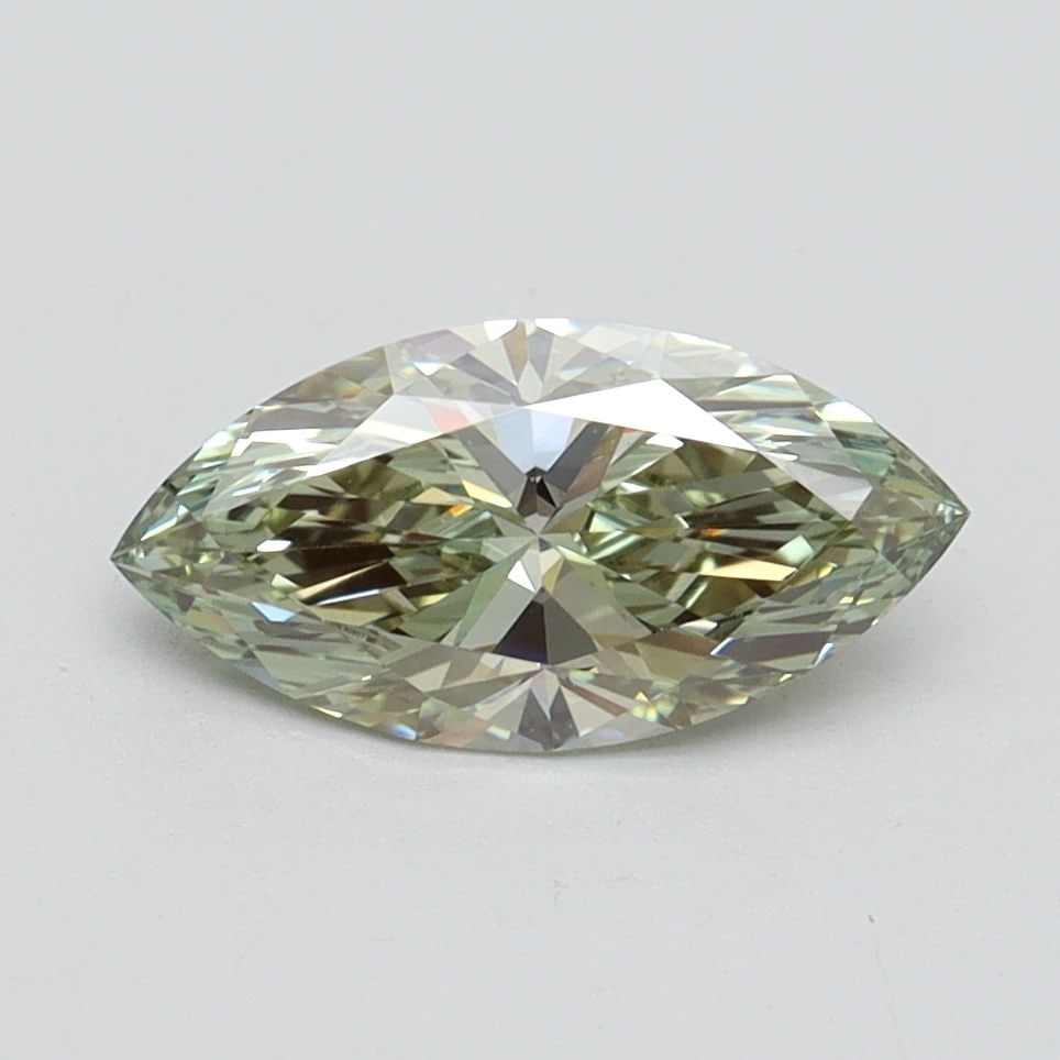 Loose Diamond - MARQUISE 1.01ct Fancy Intense Green VVS2 (1 of 1)