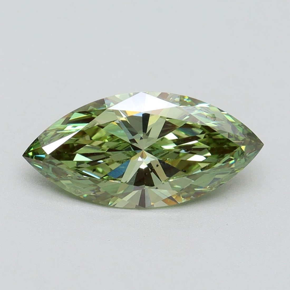 Loose Diamond - MARQUISE 1.5ct Fancy Vivid Green SI1 (1 of 1)