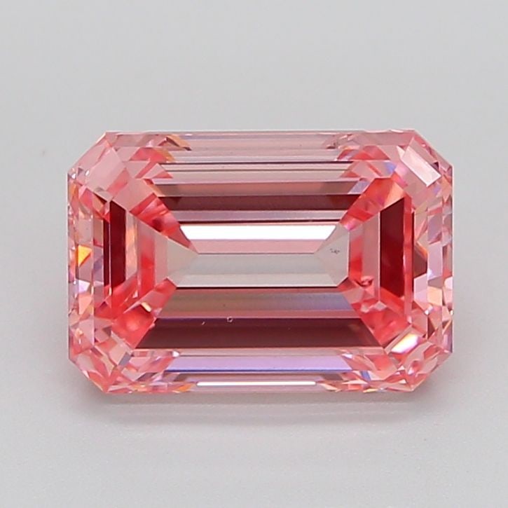 Loose Diamond - EMERALD 5.0ct Fancy Intense Pink VS2 (1 of 1)