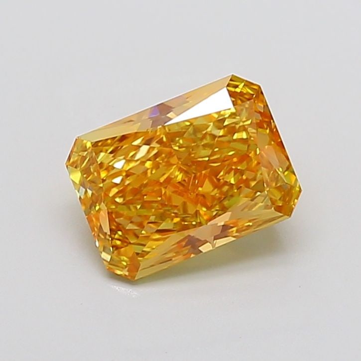 Loose Diamond - RADIANT 2.75ct Fancy Intense Yellow Orange VS1 (1 of 1)