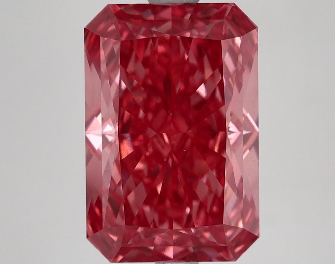 Loose Diamond - RADIANT 5.2ct Fancy Vivid Pink VVS2 (1 of 1)