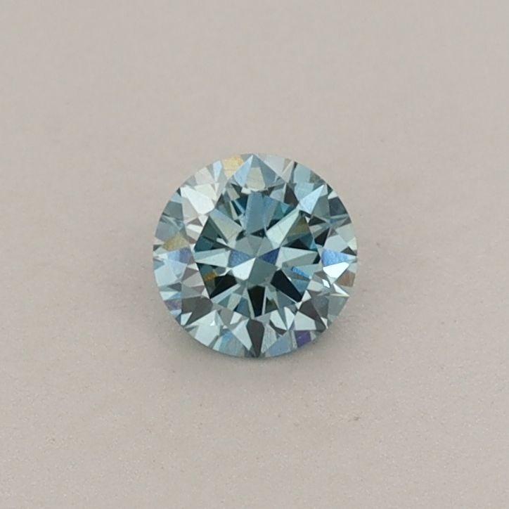 Loose Diamond - ROUND 0.24ct Fancy Vivid Blue VS1 (1 of 1)