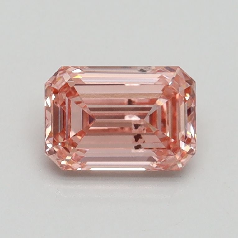 Loose Diamond - EMERALD 0.88ct Fancy Intense Pink SI1: Loose Diamond - EMERALD 0.88ct Fancy Intense Pink SI1 Source: This is a real non-mined Diamond that has been grown in a lab Shape: EMERALD Carats: 0.88 Color: Fancy Intense Pink Certification: IGI Vid